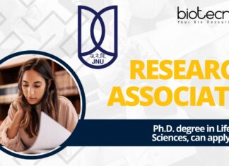 Research Associate I (RA-I) - DBT Project at Jawaharlal Nehru University (JNU), Ph.D. degree in Life Sciences, can apply!