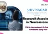 PhD Life Sciences Jobs at SNU – Apply For Research Associate Post Research Associate-I in Neuroscience, Shiv Nadar University | PhD in Neuroscience/Life Sciences Candidates Apply Now