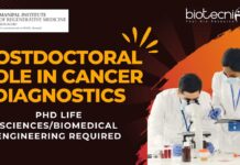 Postdoctoral Cancer Research Position For Life Science Graduates – Apply Now at MAHE! Research Associate Job at MAHE PhD Life SciencesBiomedical Engineering Required - Apply Now! (1)