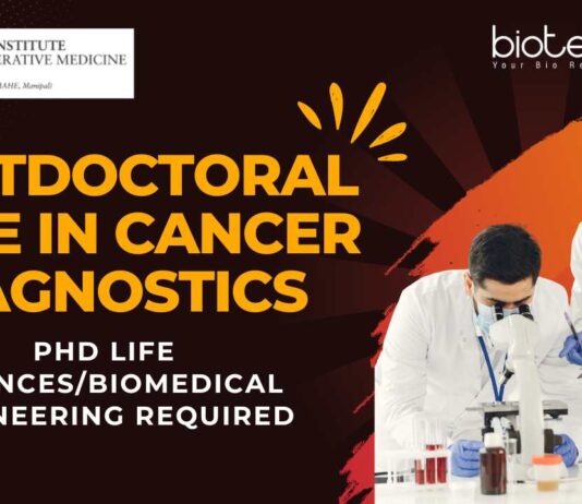 Research Associate Job at MAHE PhD Life SciencesBiomedical Engineering Required - Apply Now! (1)