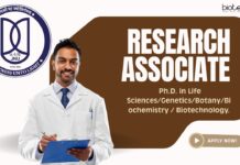 Research Associate vacancy at JNU School of Life Sciences, 58,000- PM, Apply online!