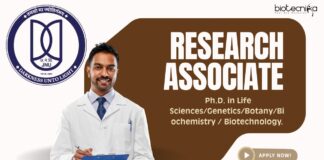 Research Associate vacancy at JNU School of Life Sciences, 58,000- PM, Apply online!