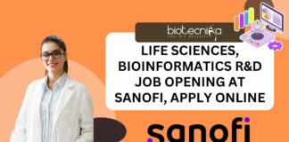 Bioinformatics R&D Job Opening at Sanofi