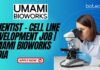 Scientist – Cell Line Development Job Umami Bioworks India