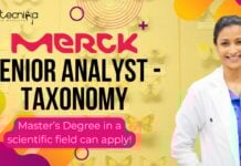 Senior Analyst - Taxonomy at Merk, candidates with a  Master’s Degree in a scientific field can apply!