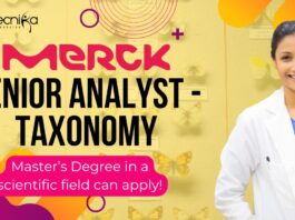 Senior Analyst - Taxonomy at Merk, candidates with a  Master’s Degree in a scientific field can apply!