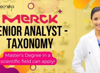 Senior Analyst - Taxonomy at Merk, candidates with a  Master’s Degree in a scientific field can apply!