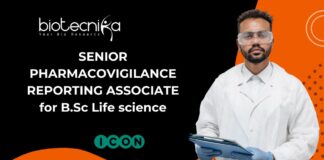 Senior Pharmacovigilance Reporting Associate
