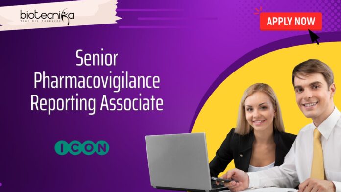 BSc Life Sciences Pharmacovigilance Associate Job at ICON, Apply Now