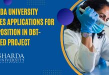 Sharda University JRF Position