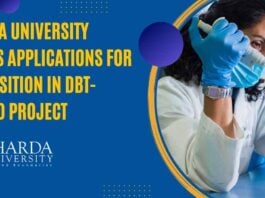 Sharda University JRF Position