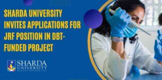 Sharda University JRF Position