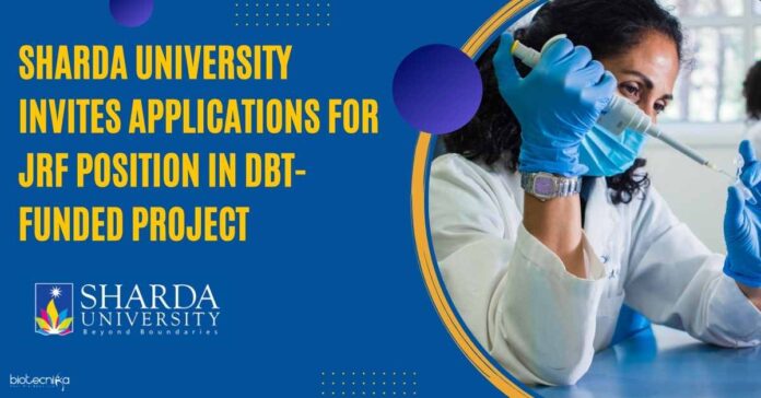 Sharda University JRF Position