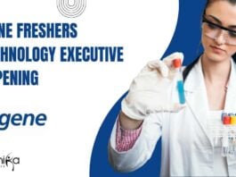 Syngene Freshers Biotechnology Job Opening