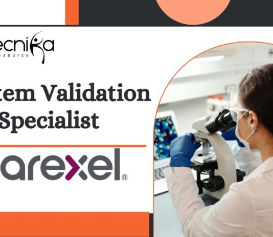 System Validation Specialist Job at Parexel | BSc Biological Science Candidates Apply Now