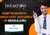 TEMP Research Consultant Advarra