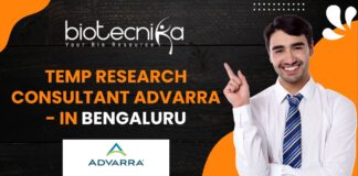 TEMP Research Consultant Advarra