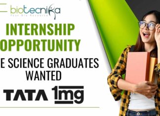 Tata 1mg Interns Life Sciences - Apply Now!