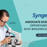 Syngene M.Sc Biological Science Job as an Associate Scientist!