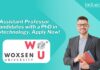 Assistant Professor - Candidates with a PhD in Biotechnology, Apply Now!