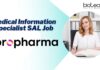Medical Information Specialist SAL Job