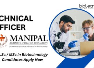 Technical Officer Job at KMC Mangalore, MAHE – B.Sc./ MSc in Biotechnology Candidates Apply Now 