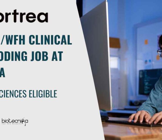 WFH Life Sciences Clinical Data Job at Fortrea, Apply Now