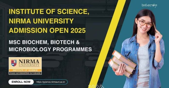 Nirma University Admissions 2025 Open