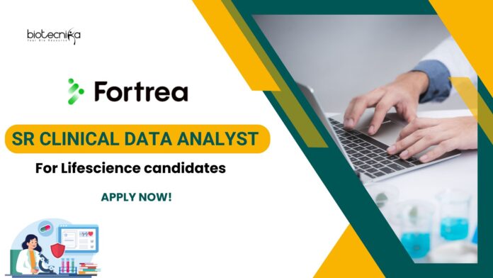 Clinical Data Analyst Job at Fortrea for Lifescience - Apply Now!