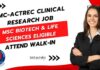 TMC-ACTREC Clinical Research Jobs