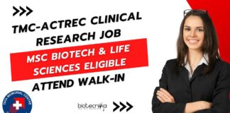 TMC-ACTREC Clinical Research Jobs