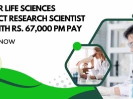 PGIMER Life Sciences Project Job