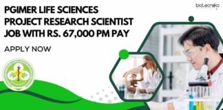 PGIMER Life Sciences Project Job