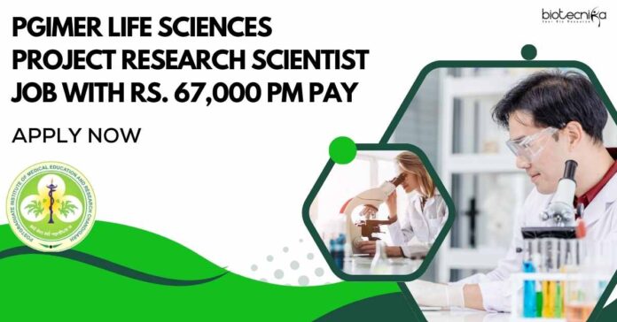 PGIMER Life Sciences Project Job