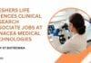 Freshers Life Sciences CRA Jobs at Panacea Medical Technologies