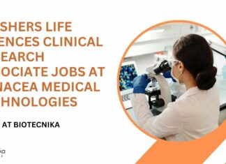 Freshers Life Sciences CRA Jobs at Panacea Medical Technologies