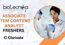 Associate STEM Content Analyst Freshers