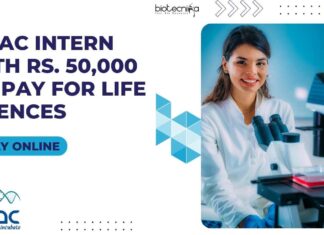 BIRAC Life Sciences Intern With Rs. 50,000 pm Pay, Apply Online