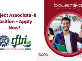 Project Associate-II Position - Apply Now!