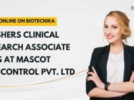 Freshers Clinical Research Associate Jobs at Mascot Spincontrol Pvt. Ltd, Apply Only on Biotecnika