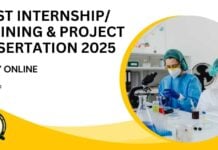 IASST Internship/ Training & Project Dissertation 2025