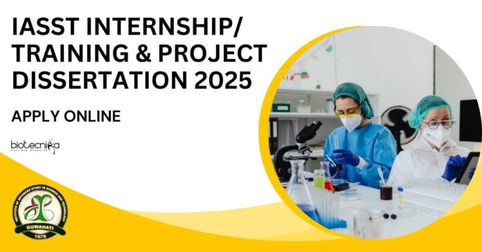 IASST Internship/ Training & Project Dissertation 2025