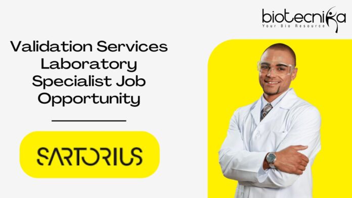 Validation Services Laboratory Specialist Job Opportunity