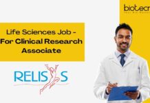 Life Sciences Job - For Clinical Research Associate