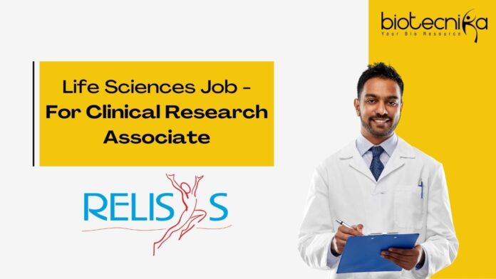 Life Sciences Job - For Clinical Research Associate