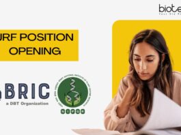 JRF Position Opening
