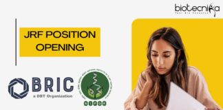 JRF Position Opening