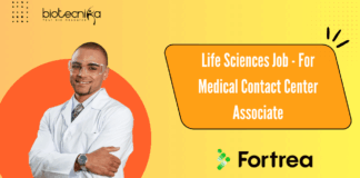 Life Sciences Job - For Medical Contact Center Associate
