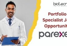 Portfolio Specialist Job Opportunity