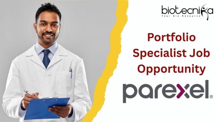 Portfolio Specialist Job Opportunity